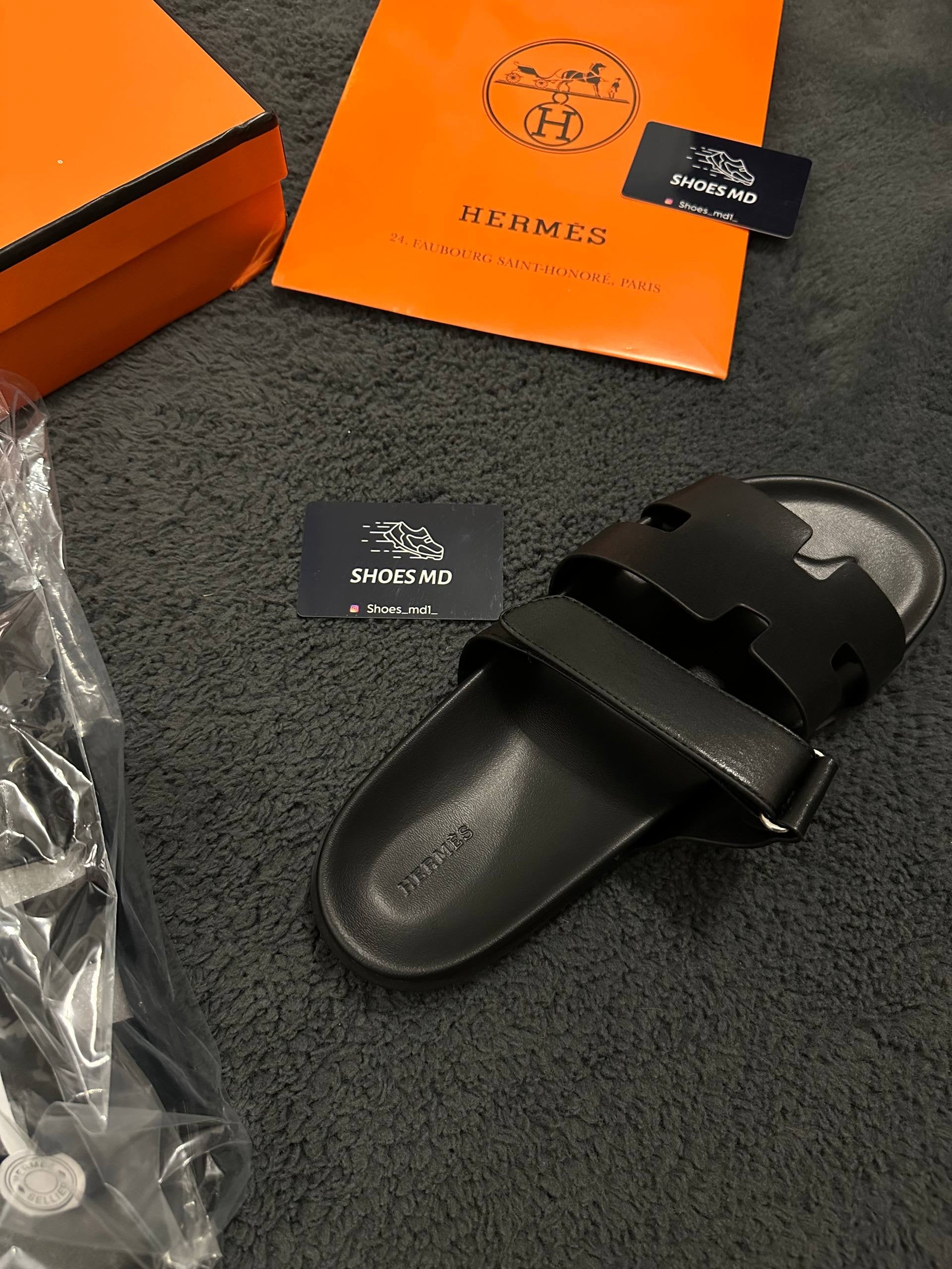 Hermes slippers