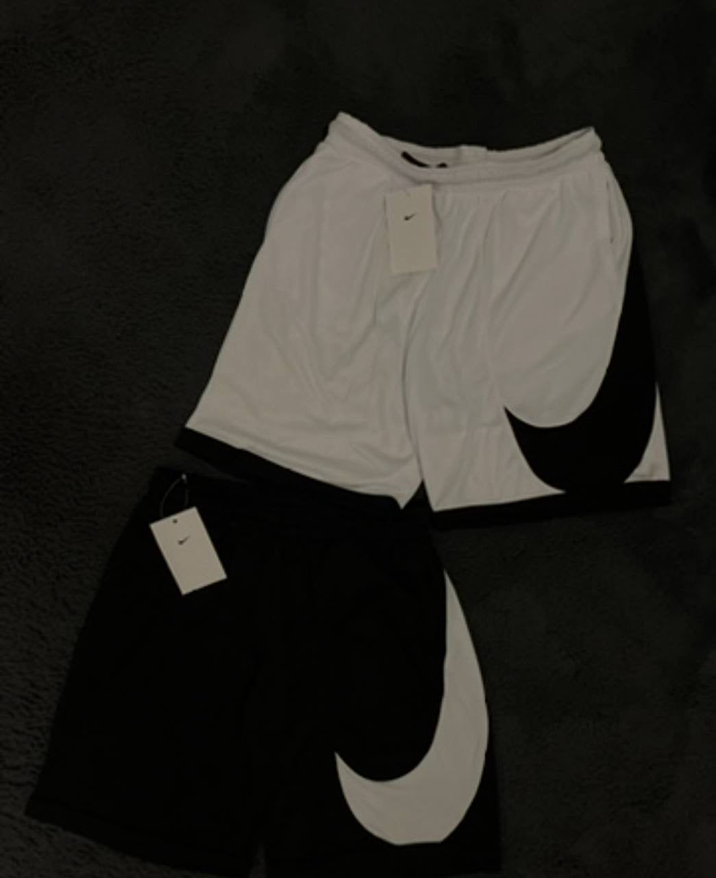 Șorți Nike bandă alba
